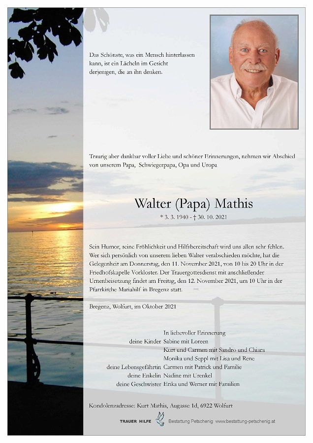Walter Mathis